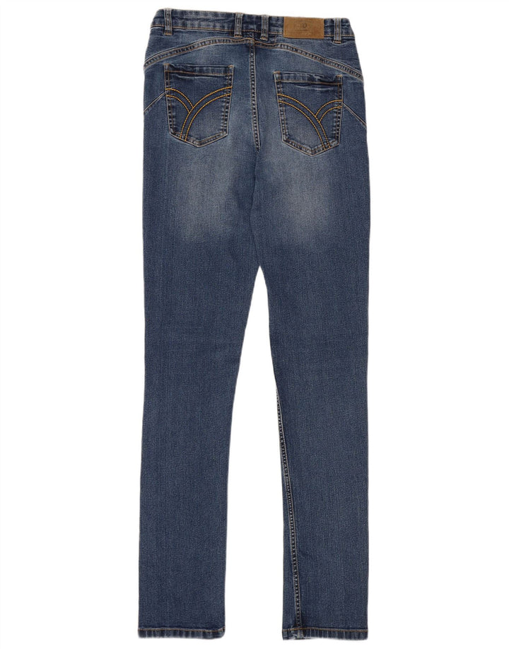 DACK'S Damen-Jeans mit normaler Passform, Röhrenjeans, Größe 44, mittelgroß, W28, L31, Blau, Baumwolle