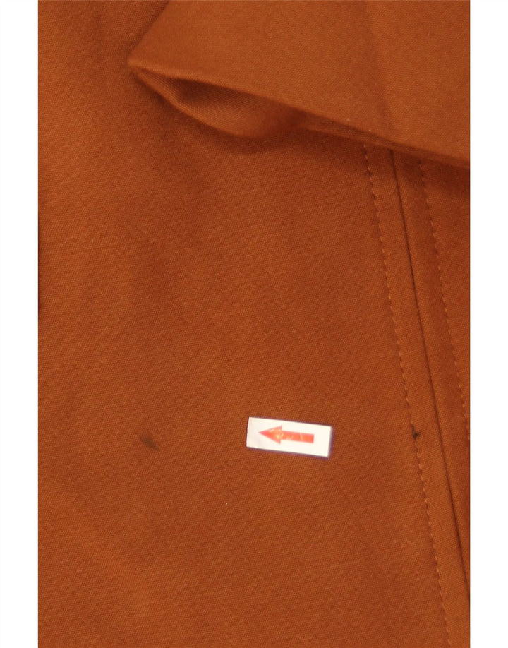Zara Damen Mantel UK 18 XL Braun Polyester
