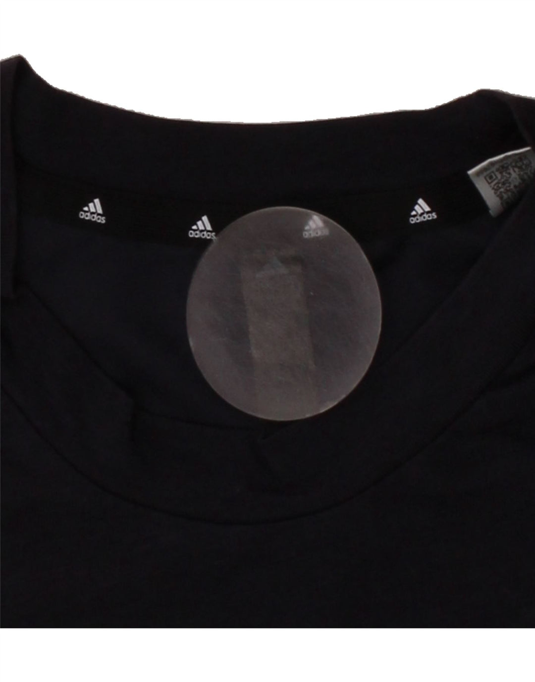 ADIDAS Mens Aeroready T-Shirt Top Medium Navy Blue Cotton Vintage Adidas and Second-Hand Adidas from Messina Hembry 