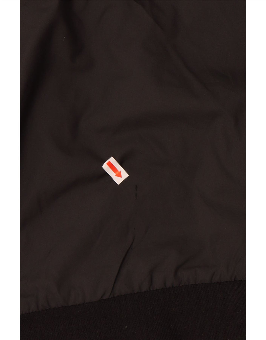 NIKE Jungen-Regenjacke mit Kapuze, 13–14 Jahre, XL, schwarzes Polyester