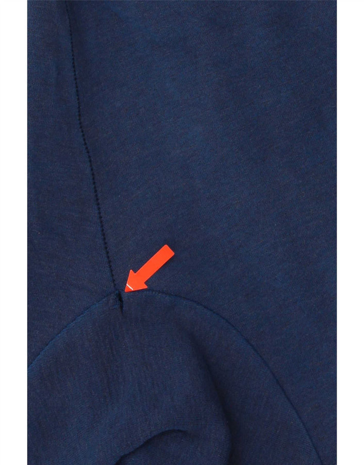 Nike Herren-Trainingshose, Jogginghose, Größe L, Blau, Baumwolle
