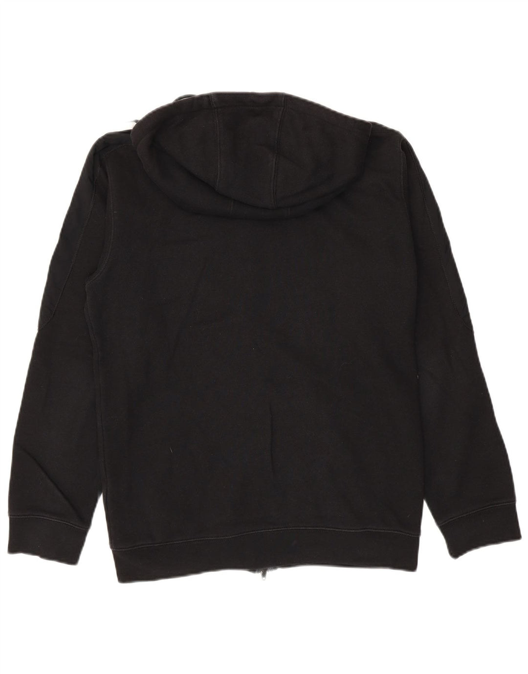 Adidas Herren Zip Hoodie Pullover Small Schwarz Baumwolle
