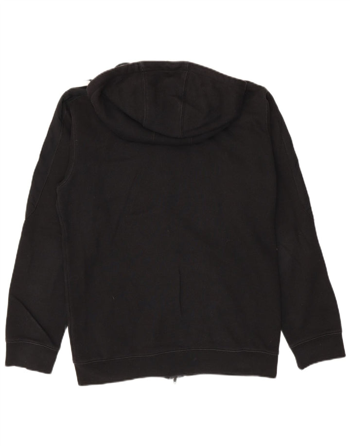 Adidas Herren Zip Hoodie Pullover Small Schwarz Baumwolle