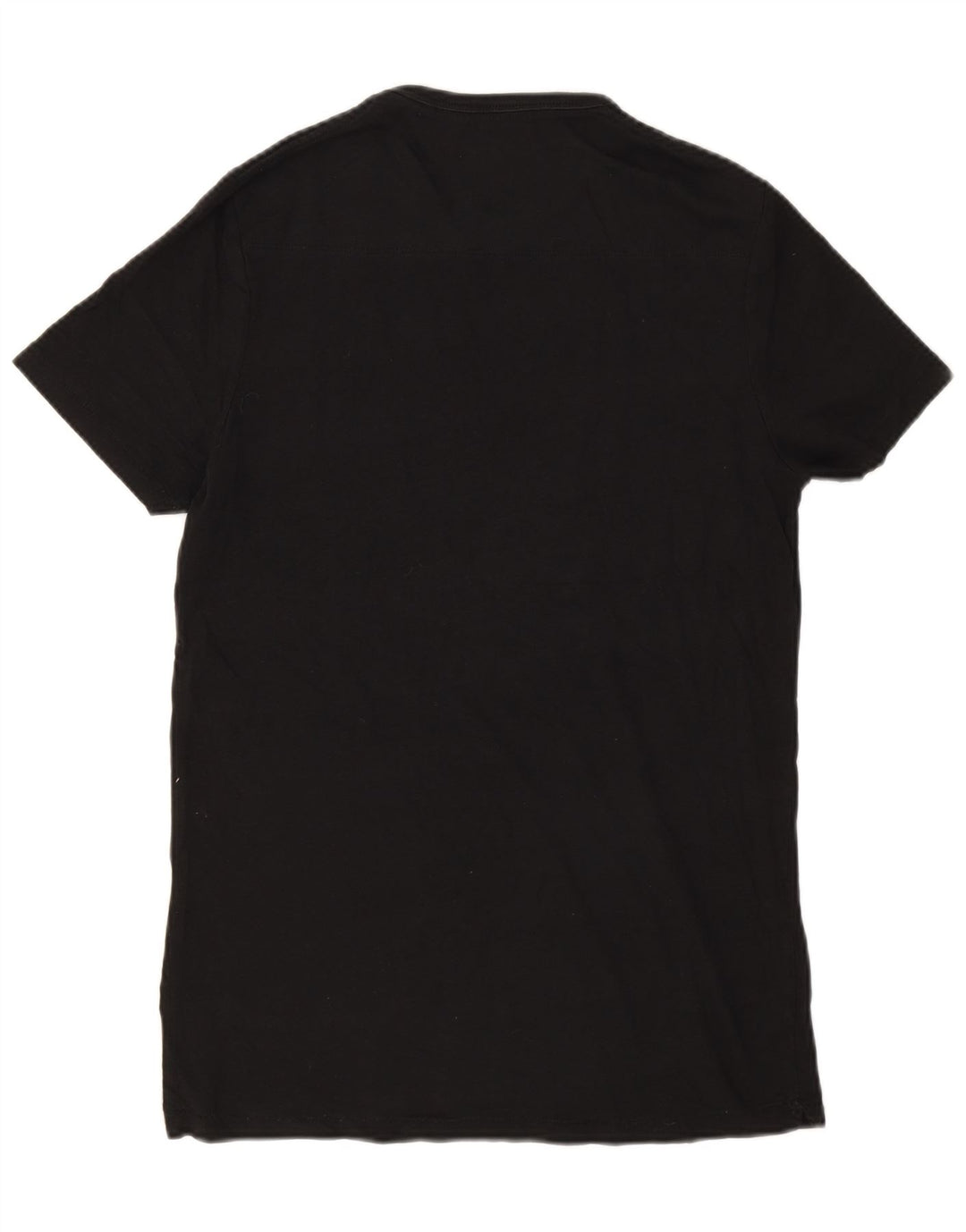 French Connection Herren-T-Shirt aus mittelschwarzer Baumwolle