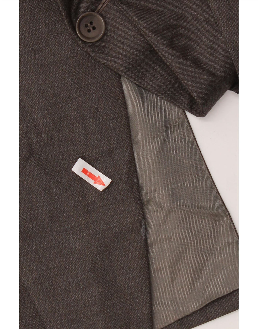 Marks & Spencer Herren-Blazer mit 3 Knöpfen, UK 44, XL, graue Schurwolle