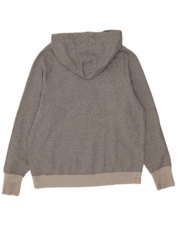 Champion Damen Graphic Hoodie Pullover UK 16 Large Grau