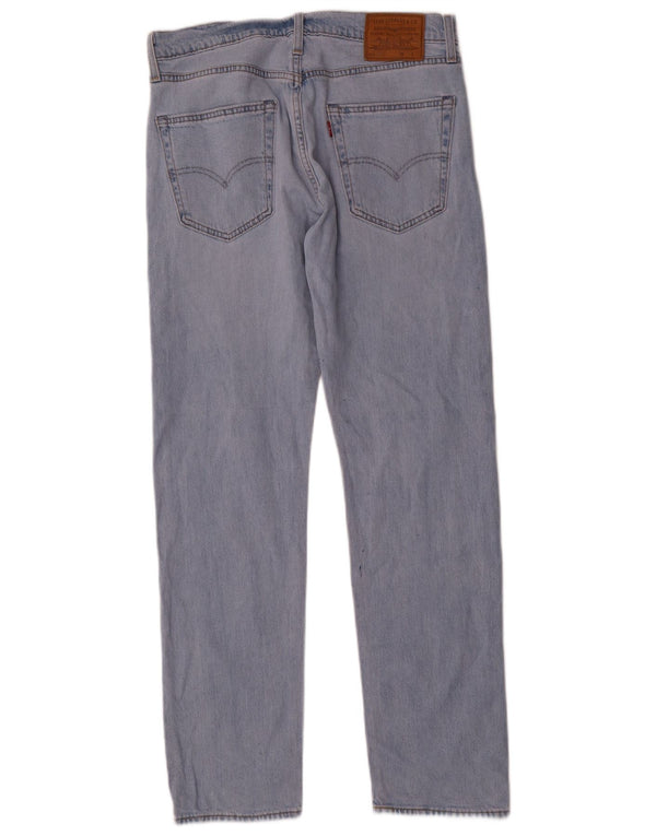 Levi's Damen 502 Tapered Jeans W32 L32 Blaue Baumwolle