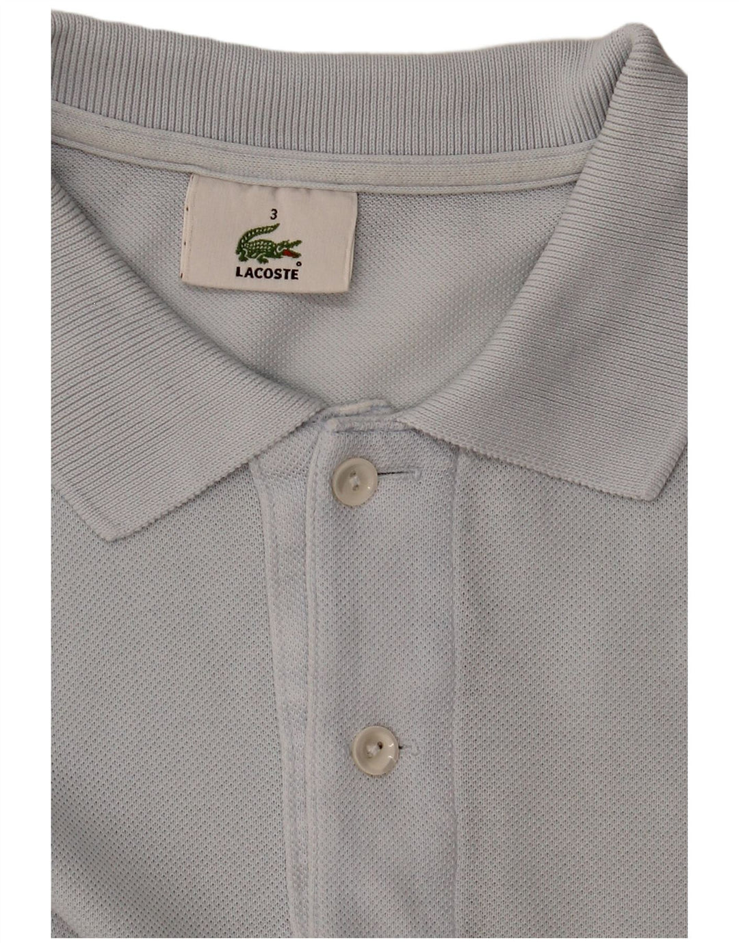 Lacoste Herren-Poloshirt, Größe 3, klein, blau