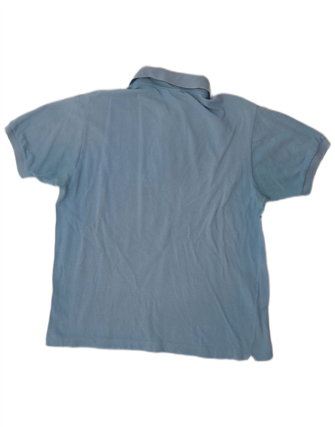 Lacoste Herren Polohemd Größe 4 Mittelblau Baumwolle