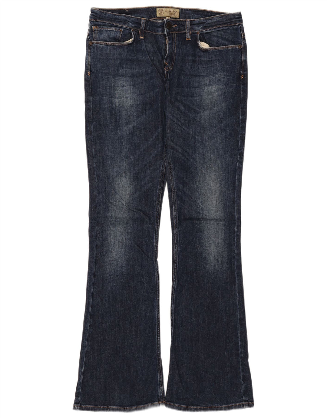 Fat Face Bootcut-Jeans für Damen, US 12, Größe L, W32, L32, Blau, Baumwolle