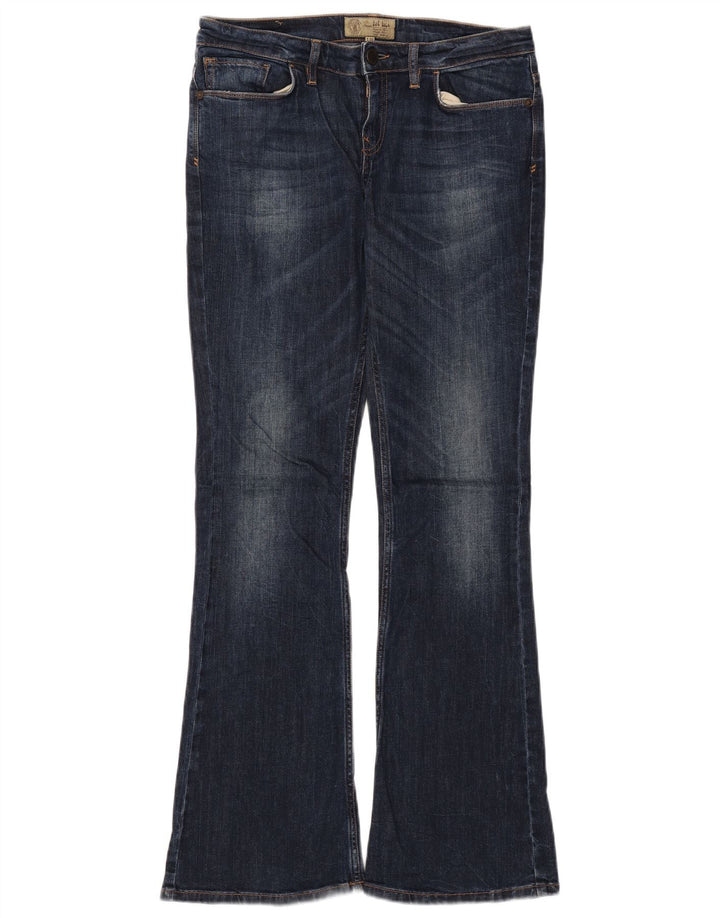 Fat Face Bootcut-Jeans für Damen, US 12, Größe L, W32, L32, Blau, Baumwolle