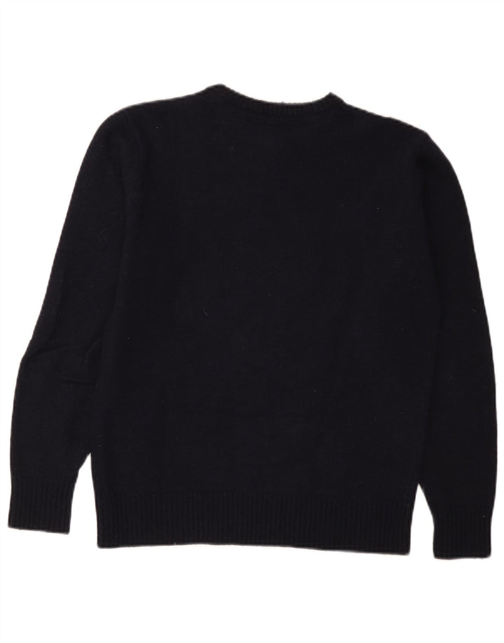 North Sails Damen-Pullover mit Rundhalsausschnitt, UK 10, Größe S, marineblaue Wolle