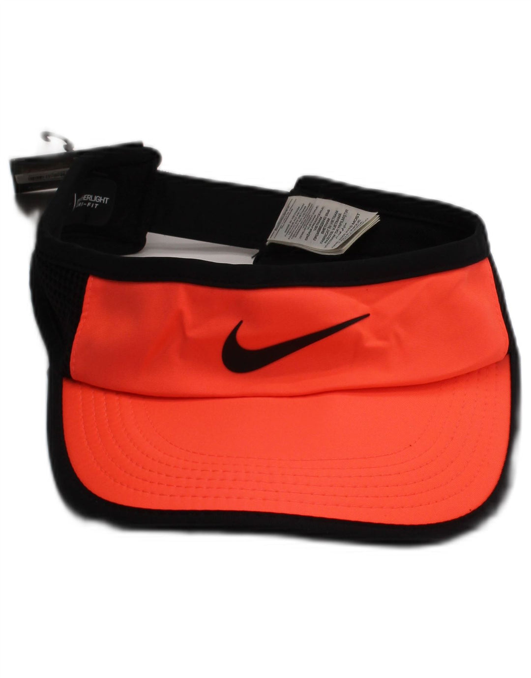 NIKE Damen Dri Fit Visor Cap Einheitsgröße Orange Polyester Sport