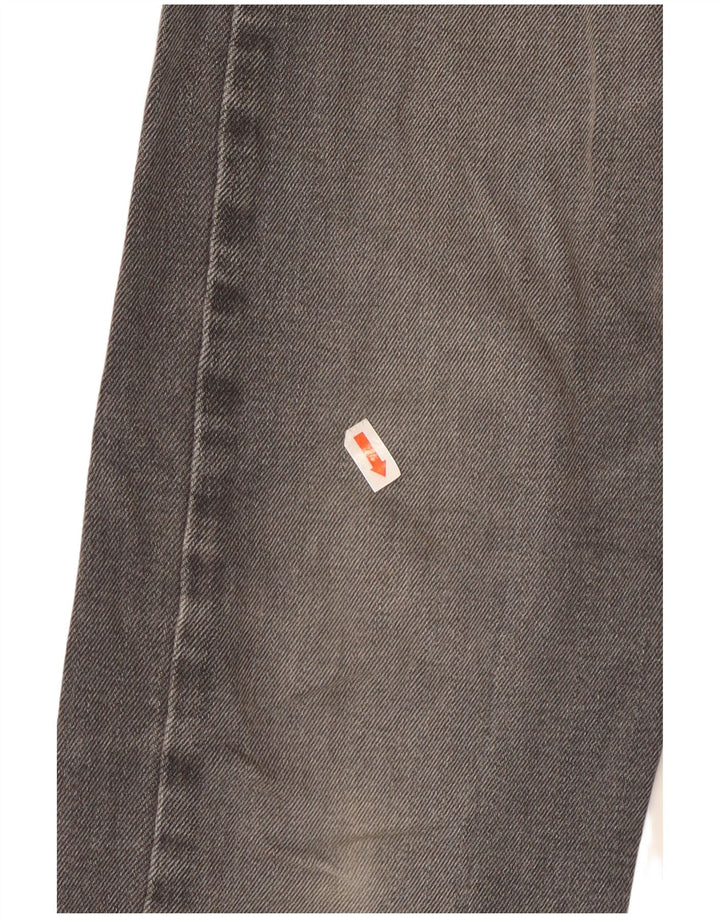 Lee Herren Luke Slim Jeans W30 L32 Graue Baumwolle