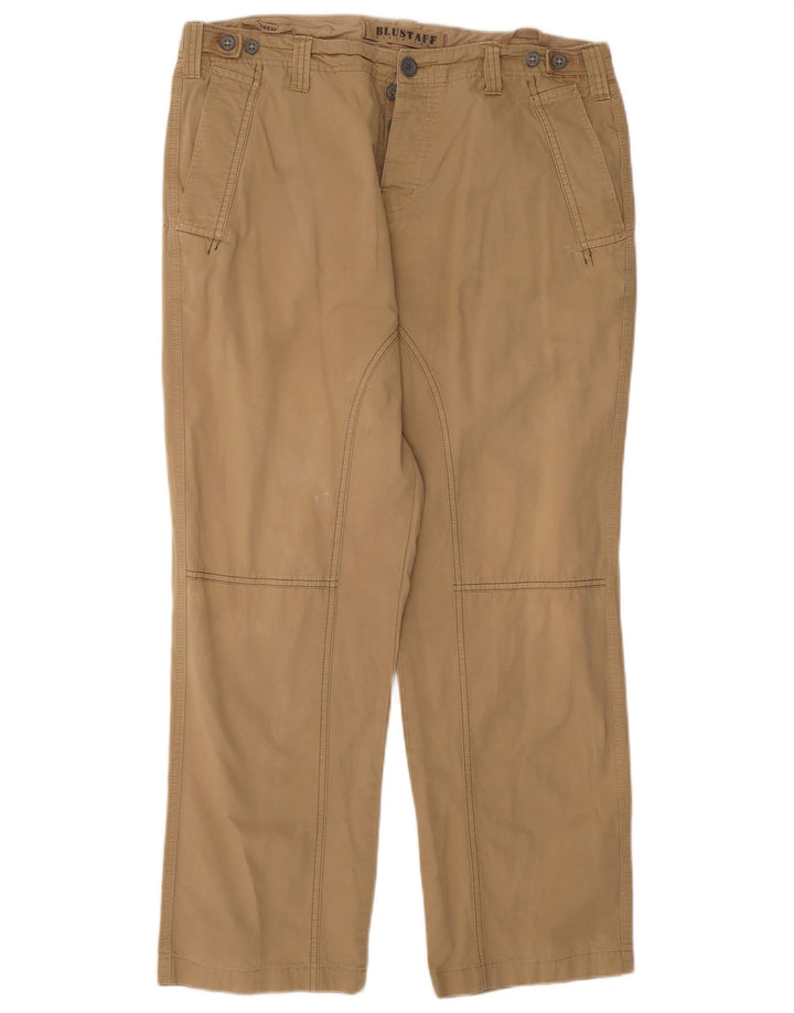 Blustaff Herren Cargo-Cargohose mit normaler Passform, W36, L29, Khaki