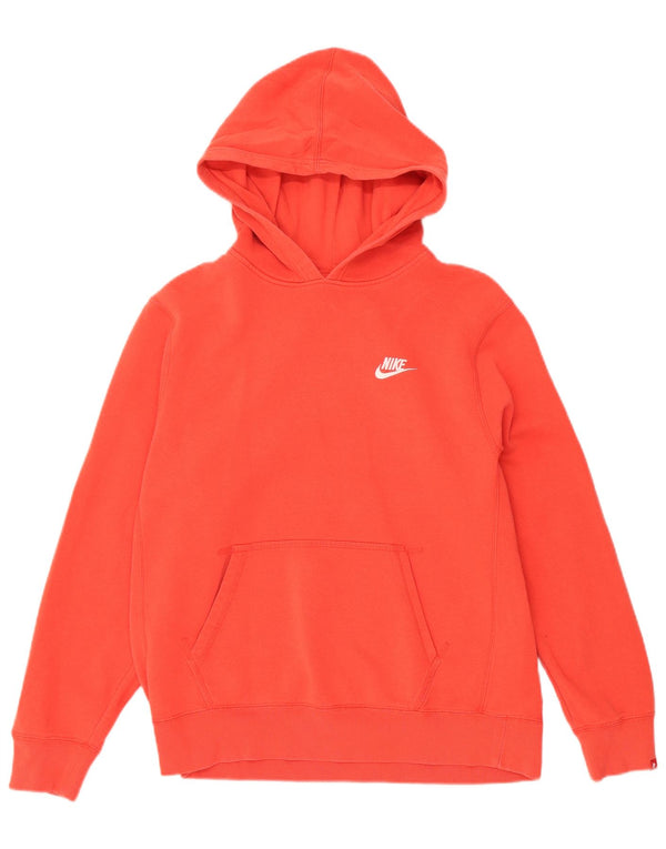 NIKE Kapuzenpullover für Jungen, 13–14 Jahre, XL, rote Baumwolle