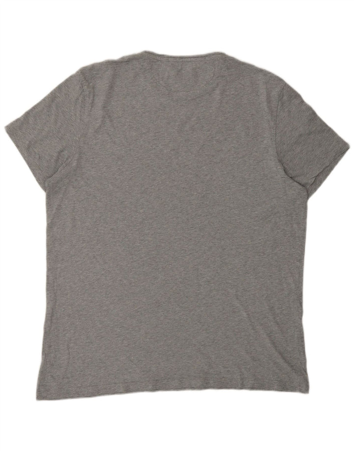 TIMBERLAND Mens Slim Fit T-Shirt Top XL Grey