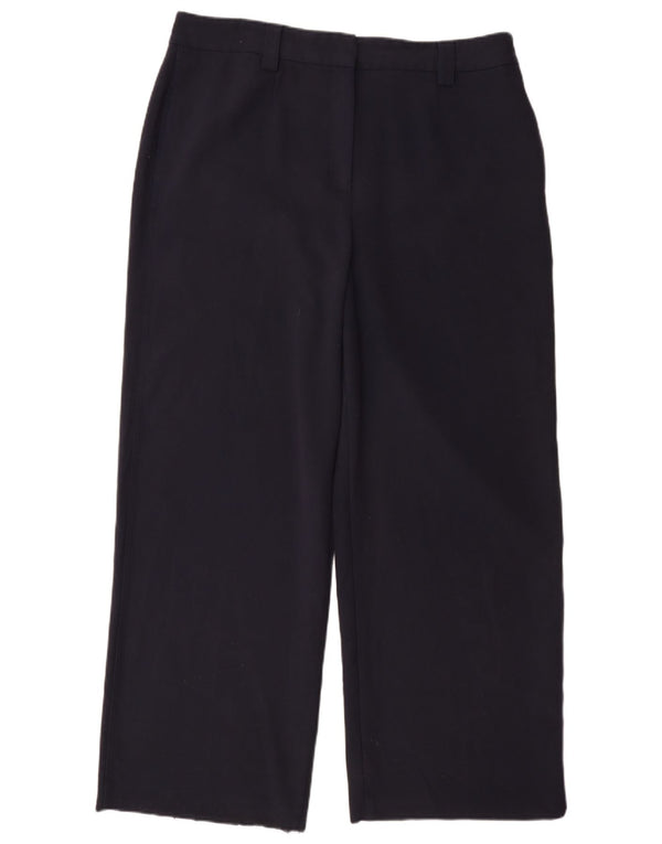 Marks & Spencer Damen gerade Chino-Hose, UK 18, XL, W38, L31, Marineblau