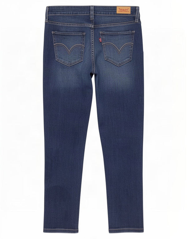 Levi's Damen Legging Skinny Jeans W29 L26 Marineblau Baumwolle