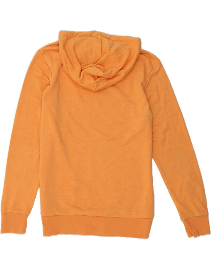 JACK & JONES Mens Graphic Hoodie Jumper Large Orange Vintage Jack & Jones and Second-Hand Jack & Jones from Messina Hembry 