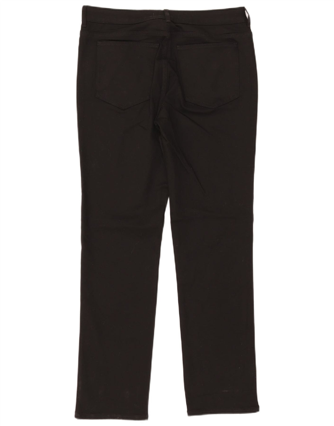 WHITE STUFF Damen Gerade Freizeithose UK 12 Medium W32 L30 Schwarz