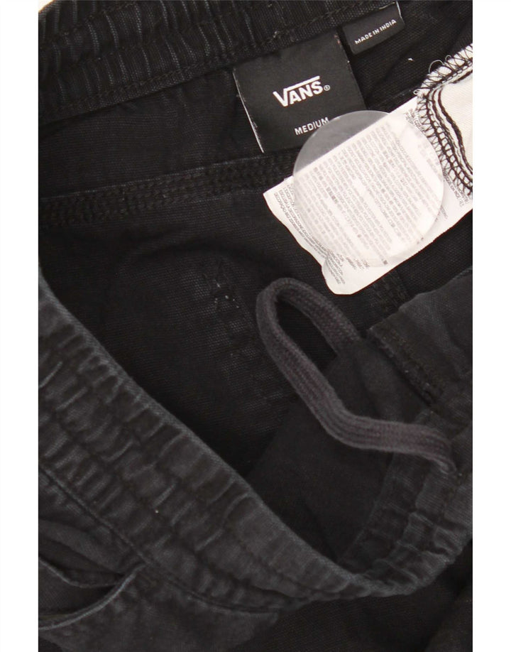 Vans Gerade Cargohose für Herren, Größe M, W32, L28, Schwarz, Baumwolle