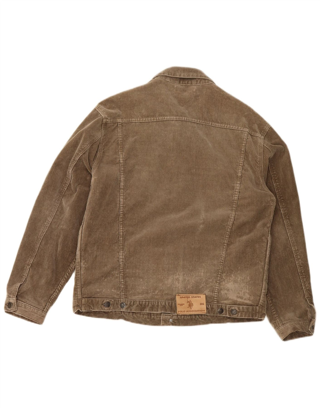 US POLO ASSN. Herren Cordjacke UK 42 XL Beige