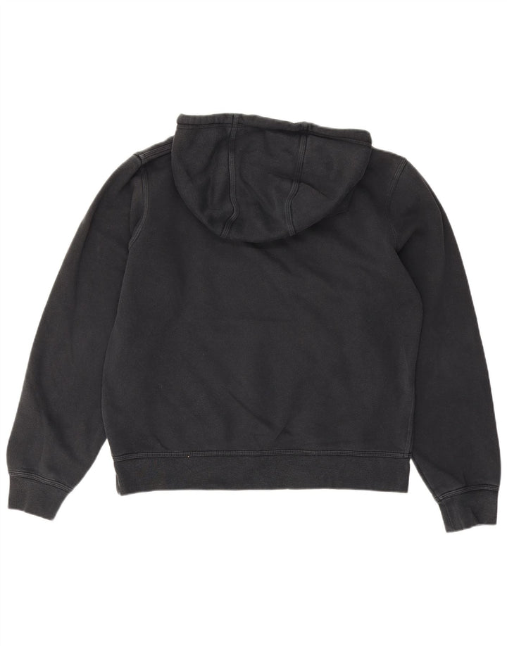 Nike Herren-Hoodie-Pullover aus mittelschwarzer Baumwolle