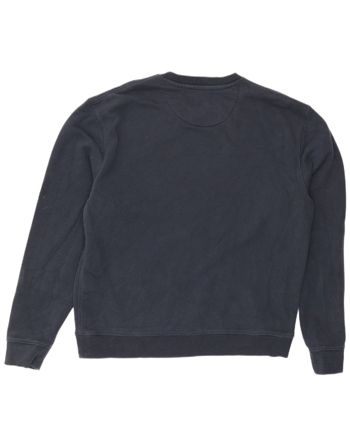 Jack Wills Herren-Sweatshirt-Pullover, groß, Marineblau