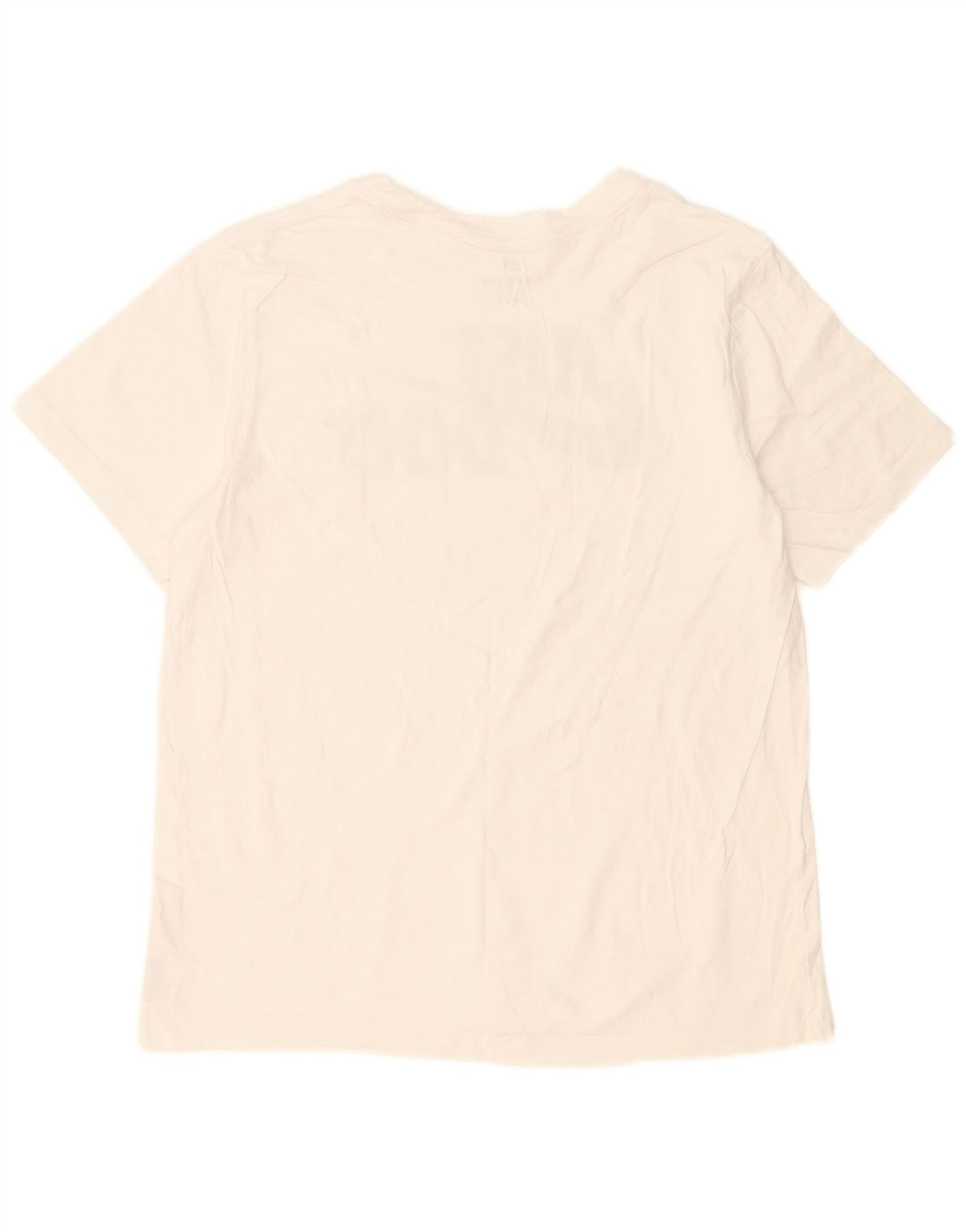 Nike Herren-T-Shirt mit Grafik, Größe L, aus weißer Baumwolle