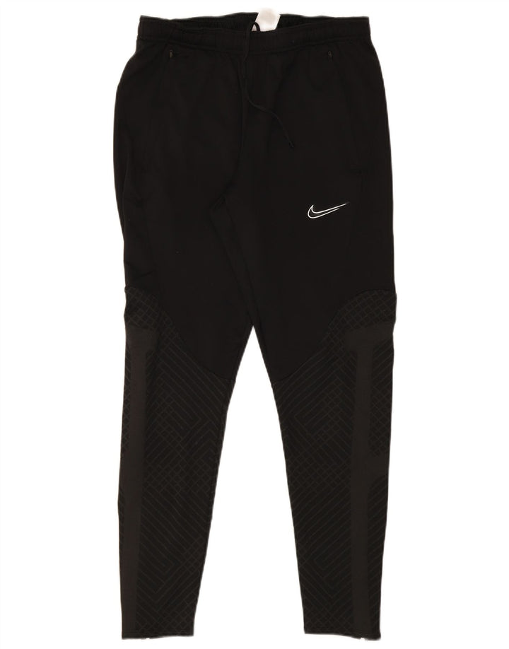 Nike Herren Dri Fit Slim Fit Trainingshose Mittelschwarz Farbblock