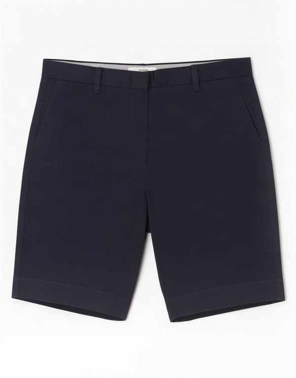 Marks & Spencer Damen Chinoshorts UK 14 Large W32 Marineblaue Baumwolle