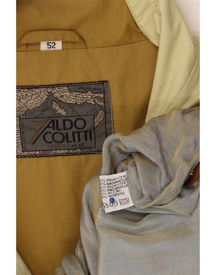 Aldo Colitti Herren Bomberjacke IT 52 XL Khaki Polyester