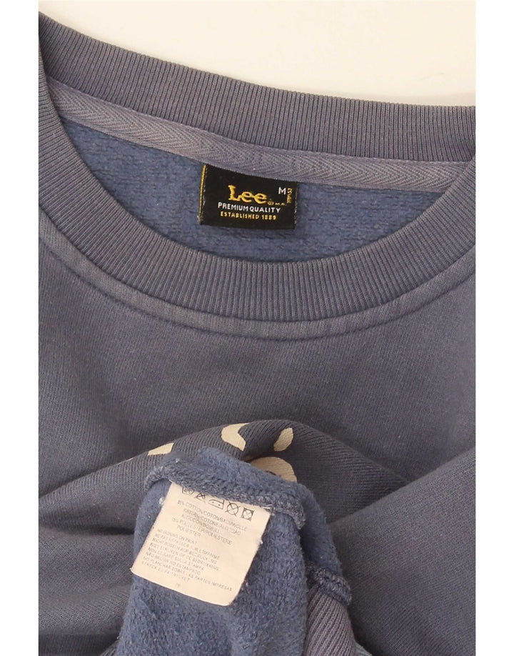 Lee Damen-Sweatshirt mit Grafik, UK 14, mittelgroß, Marineblau, Farbblock