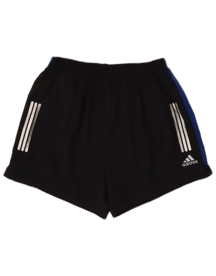 Adidas Herren Climalite Sport Shorts Medium Schwarz Colourblock Polyester