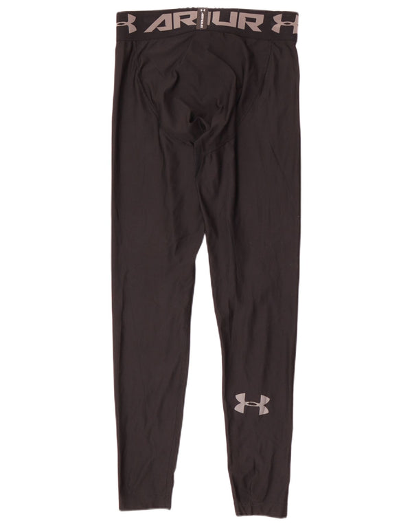Under Armour Jungen-Leggings mit Grafik, 9–10 Jahre, mittelgroßes schwarzes Polyester