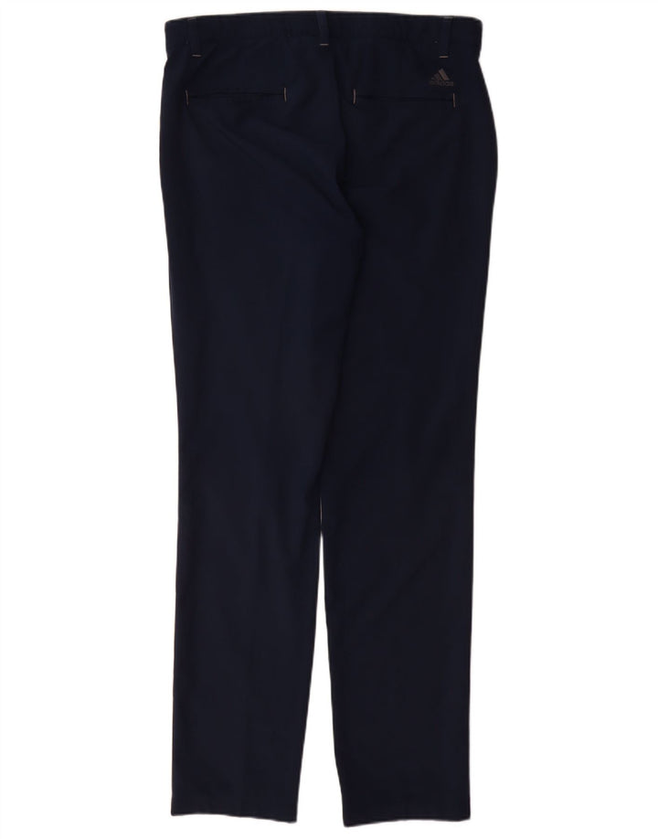 ADIDAS Slim Chino-Hose für Herren, W32, L32, Marineblau, Polyester