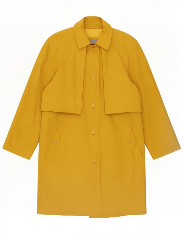 Vintage Damen Trenchcoat IT 42 Mittelgelb