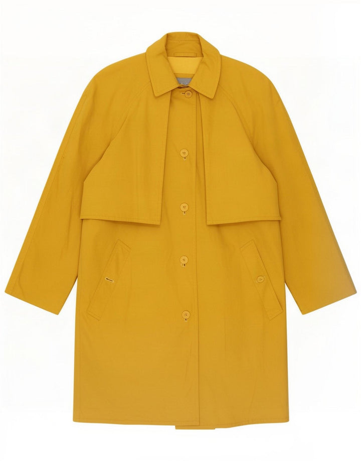 Vintage Damen Trenchcoat IT 42 Mittelgelb