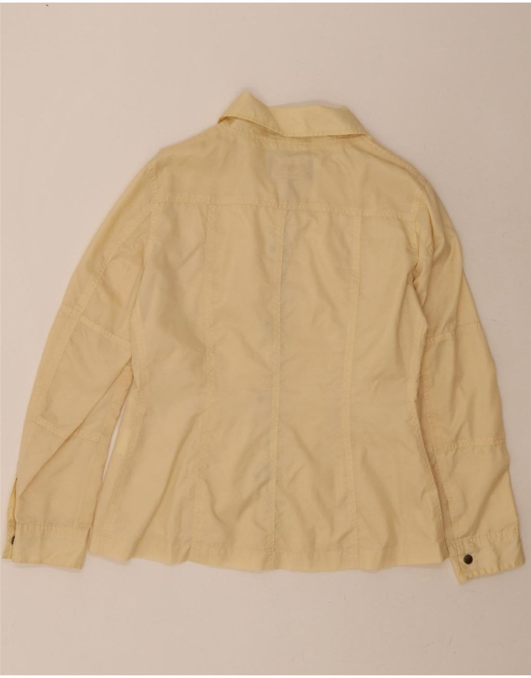 CARRERA Womens Utility Jacket UK 16 Large Off White Polyamide Vintage Carrera and Second-Hand Carrera from Messina Hembry 
