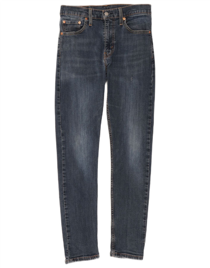 LEVI'S Damen 512 Slim Tapered Jeans W30 L32 Blaue Baumwolle