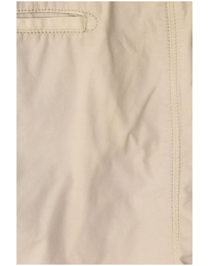 PLAYLIFE Mens Chino Shorts W33 Medium Grey Cotton