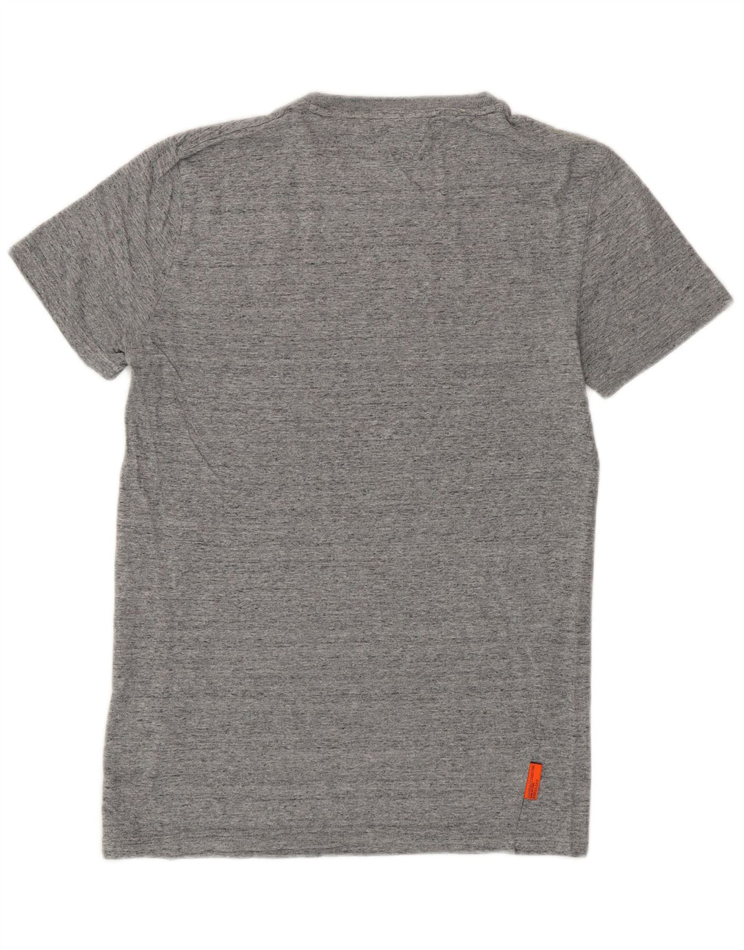 Superdry Herren T-Shirt Top XS Grau gefleckte Baumwolle
