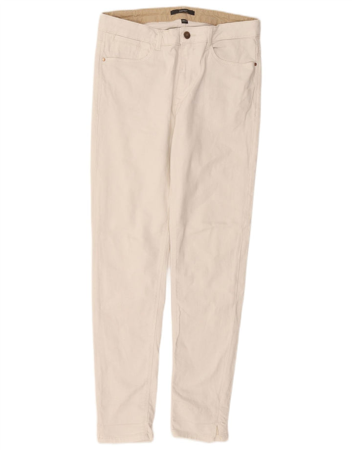 Esprit Damen Slim Jeans W29 L28 Weiße Baumwolle