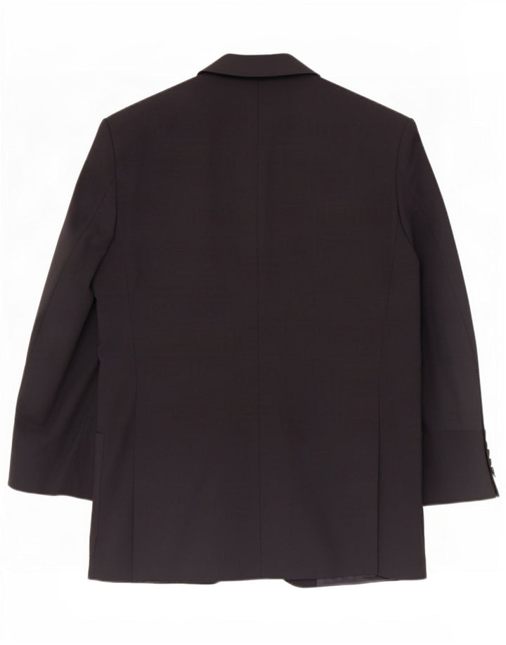Marks & Spencer Herren-Blazer mit 2 Knöpfen, Größe S, Marineblau, Polyester, UK 36