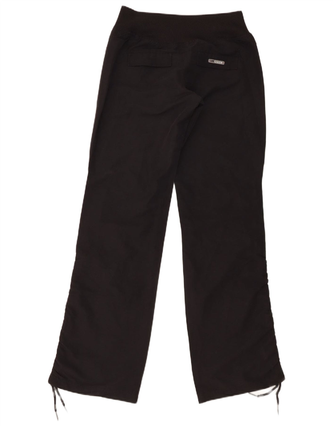 Puma Damen gerade Hose UK 8 Small W26 L33 Schwarz Polyester