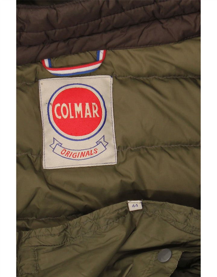 Colmar Herren-Jacke mit Kapuze, gepolstert, Größe 44, XS, Khaki, Polyamid