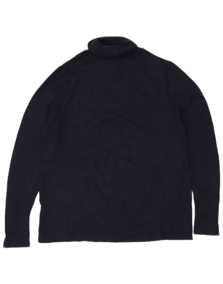 MARKS & SPENCER Rollkragenpullover für Damen, UK 22 3XL, Marineblau