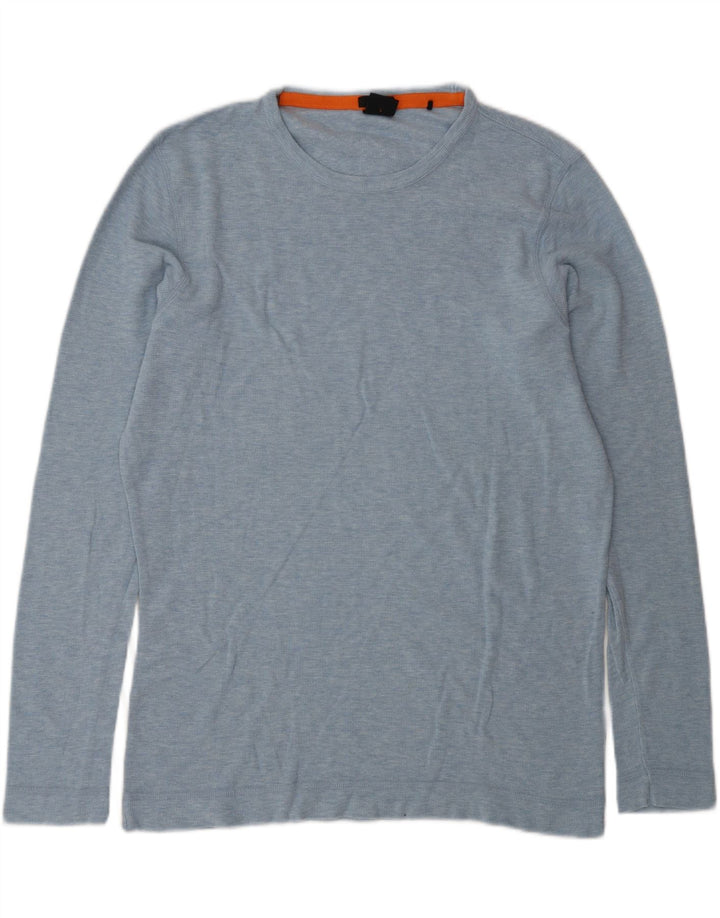 Hugo Boss Herren Slim Fit Top Langarm Large Blau