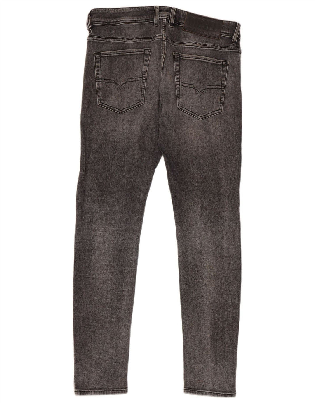 Diesel Herren Skinny Jeans W30 L30 Graue Baumwolle